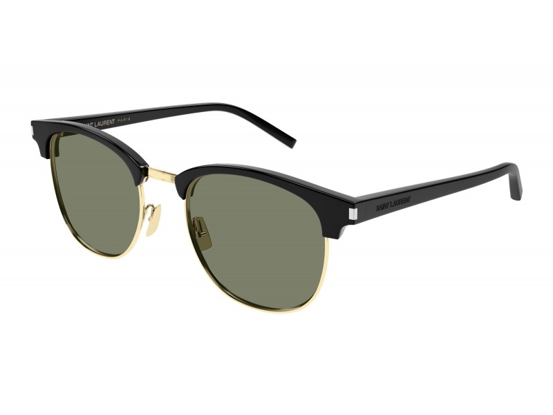 Saint Laurent SL 108 014 fekete-zöld napszemüveg