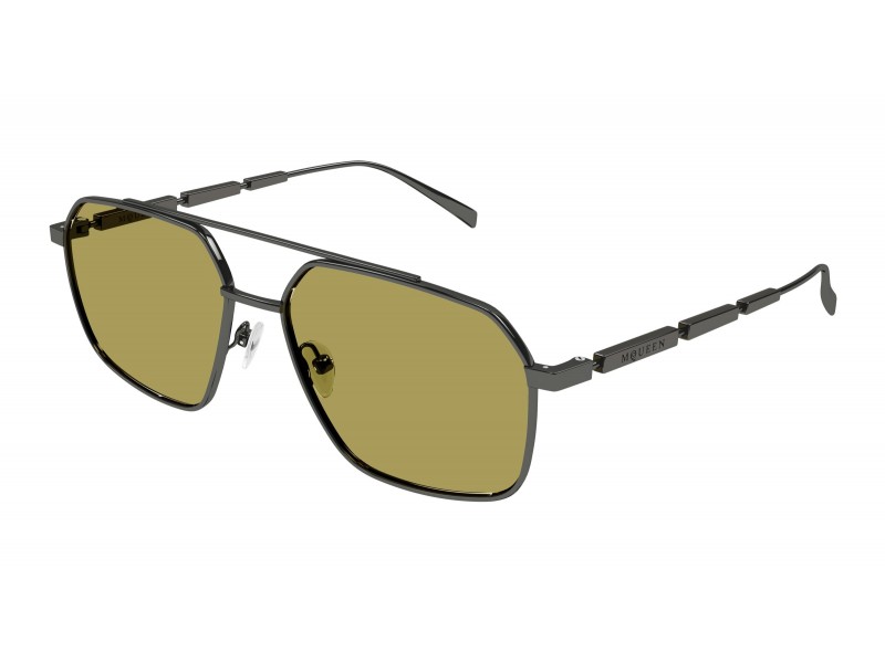 Alexander McQueen AM0477S Ruthenium zöld napszemüveg