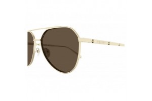 Alexander McQueen AM0478S arany-barna napszemüveg