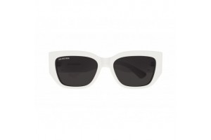 Balenciaga BB0361SK 003 női napszemüveg – fehér-szürke