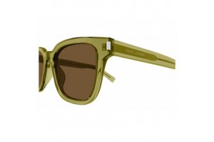 Saint Laurent SL 711 005 – zöld-barna férfi napszemüveg