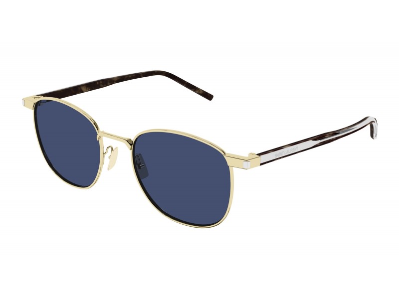 Saint Laurent SL 747 010 GOLD BLUE napszemüveg