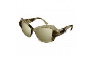 Balenciaga BB0353S 003 HAVANA MIRROR BRONZE