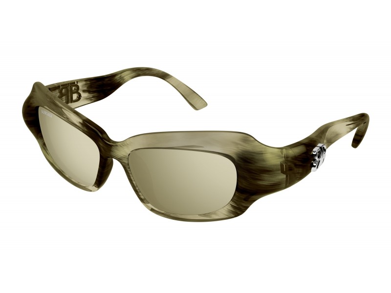 Balenciaga BB0354S HAVANA MIRROR BRONZE napszemüveg