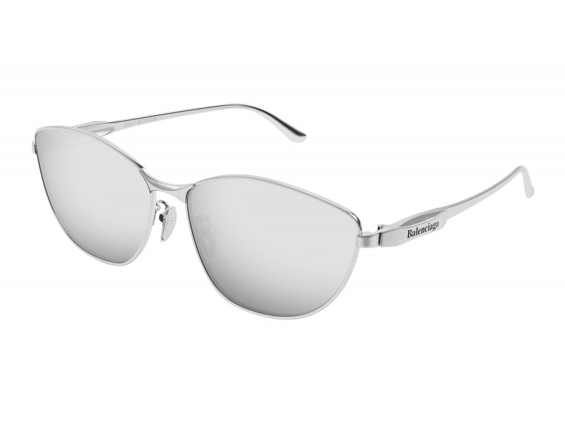 Balenciaga BB0358SK 002 Silver Mirror napszemüveg