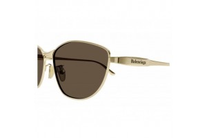 Balenciaga BB0358SK 003 GOLD BROWN - napszemüveg