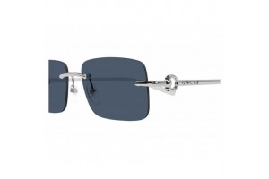 Gucci GG1703S 003 ezüst-kék napszemüveg