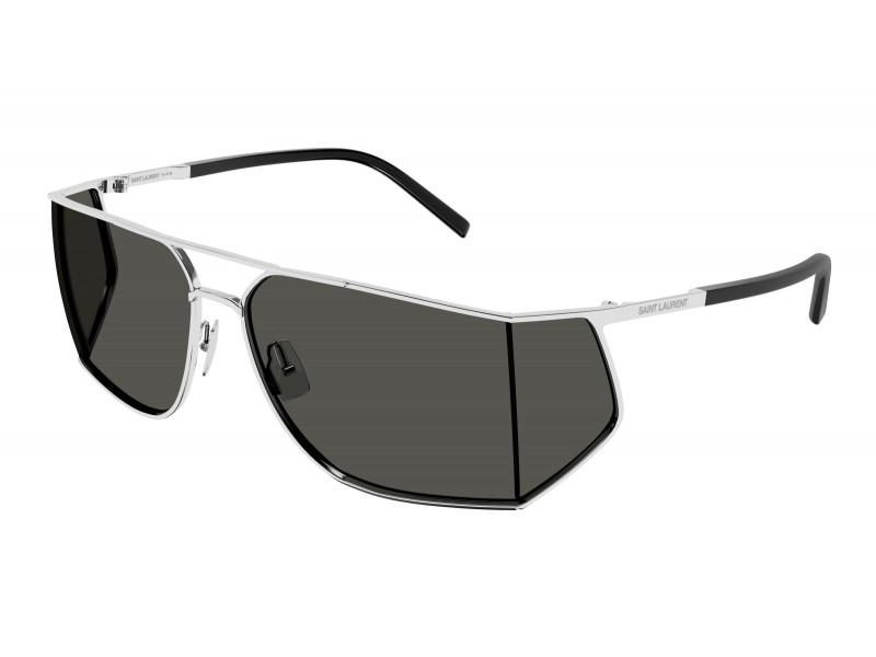 Saint Laurent SL 750 002 Silver Grey napszemüveg