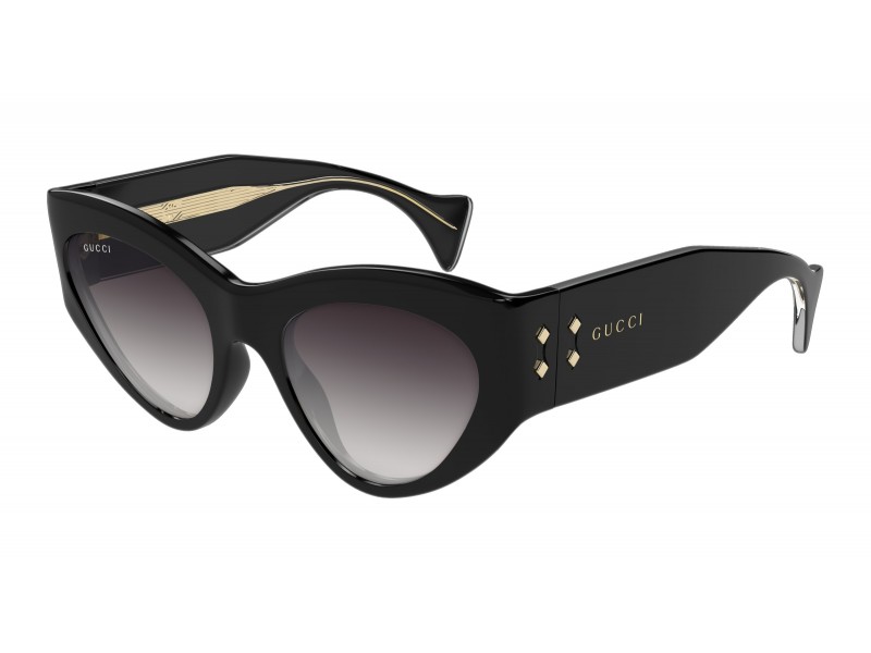 Gucci GG1704S 001 fekete gradient szürke