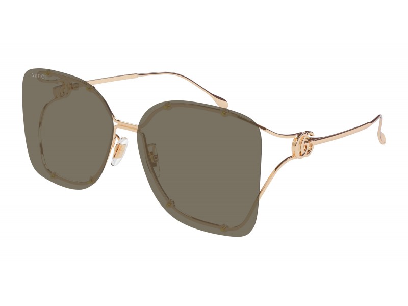 Gucci GG1713SA 002 Gold Brown napszemüveg