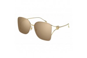 Gucci GG1713SA 003 Gold Mirror Brown napszemüveg