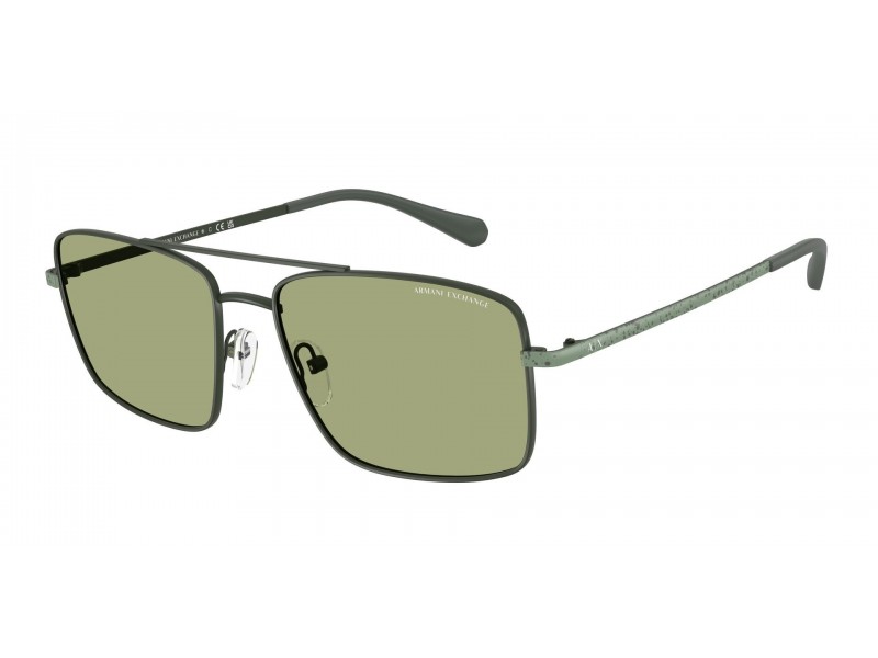 Armani Exchange AX2054S matt sötétzöld napszemüveg