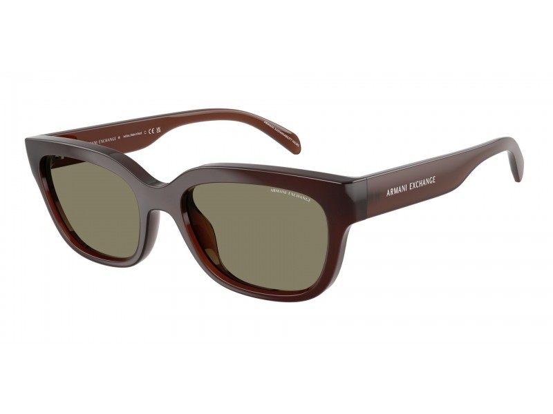 Armani Exchange AX4155SU Shiny Opal Brown napszemüveg