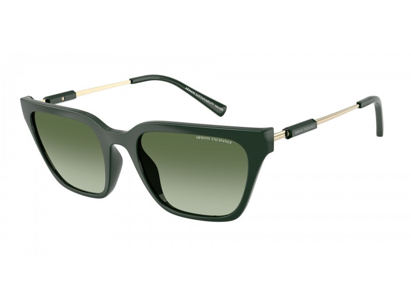 Armani Exchange AX4158S 83828E Shiny Green napszemüveg