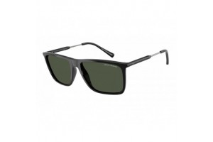 Armani Exchange AX4160S 81582J Shiny Black Dark Green Polar napszemüveg