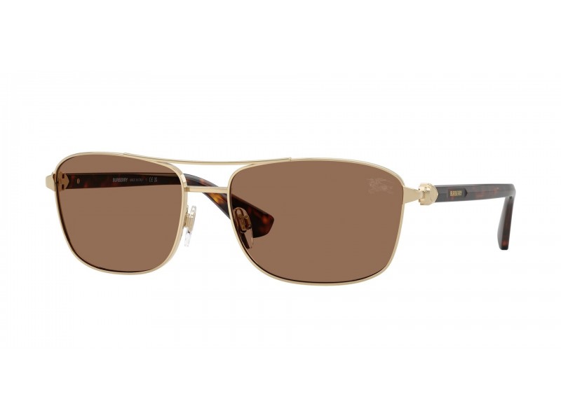 Burberry BE3163 Light Gold - Dark Brown lencse