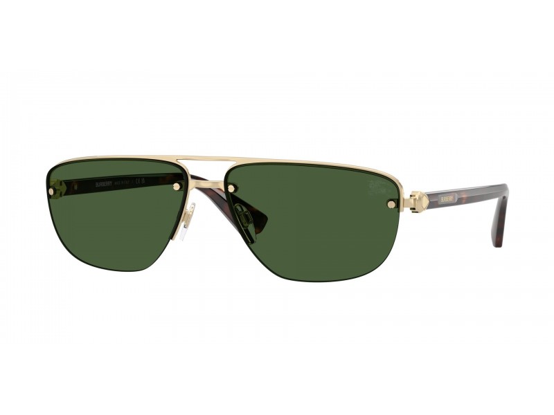 Burberry BE3164 110971 Light Gold Dark Green napszemüveg