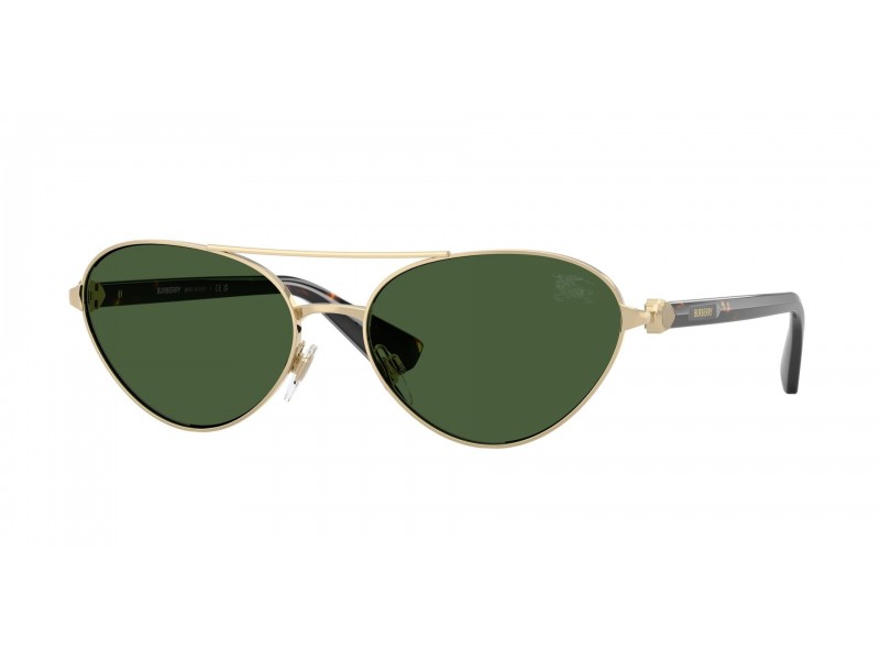 Burberry BE3165 Light Gold / Dark Green – női napszemüveg