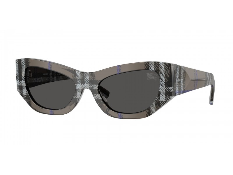Burberry BE4450U Check Lichen napszemüveg (sötétszürke)