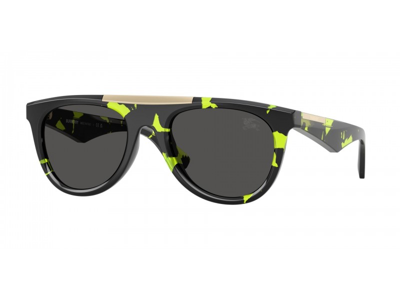 Burberry BE4452U Green Havana - Dark Grey lencse