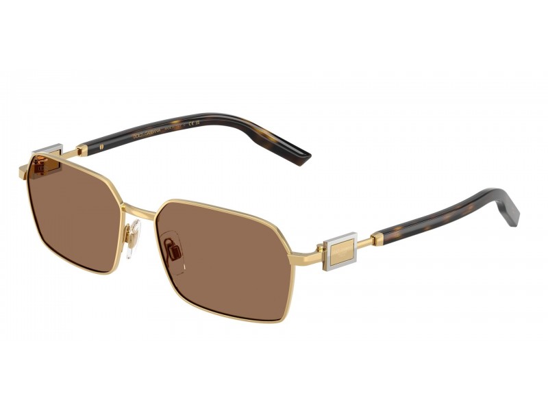 Dolce & Gabbana DG2316 arany-sötétbarna napszemüveg
