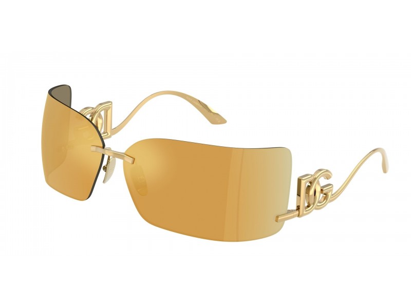 Dolce & Gabbana DG2319 arany-barna tükrös napszemüveg
