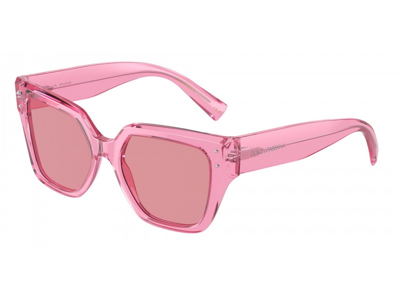 DG4471 Dolce & Gabbana átlátszó rózsaszín napszemüveg