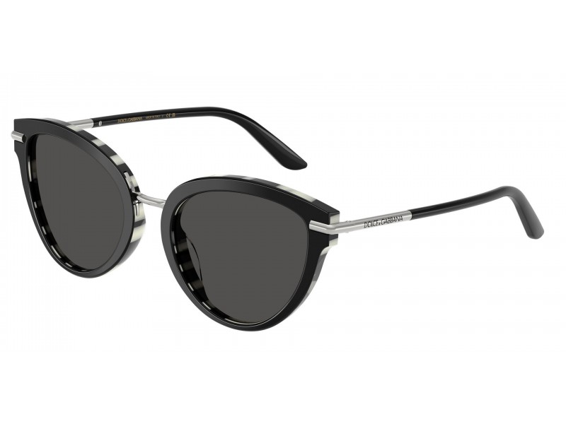 Dolce & Gabbana DG4492 zebra fekete-szürke napszemüveg
