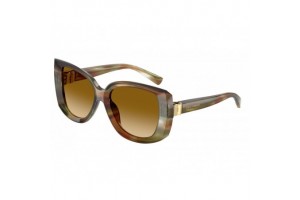 Dolce & Gabbana DG4495 34462L Striped Ochre Light Yellow Gradient Light Brown napszemüveg
