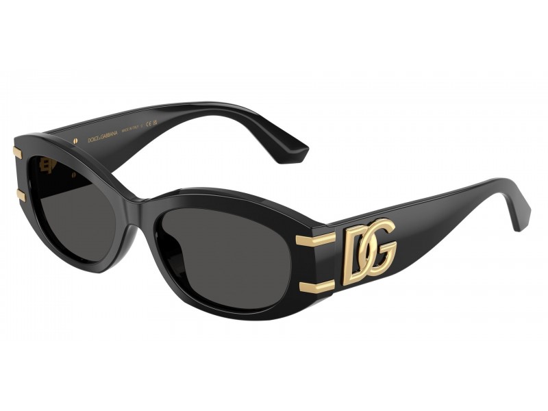 Dolce & Gabbana DG4502 fekete-sötétszürke női napszemüveg