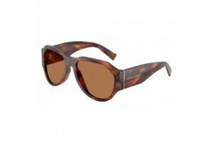 Dolce & Gabbana DG4504 csíkos barna-bronz napszemüveg