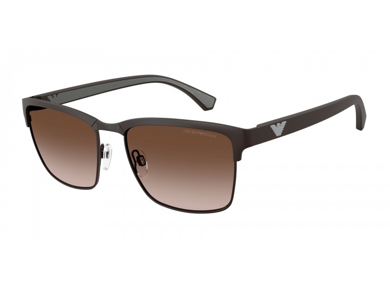Emporio Armani EA2087 matt barna napszemüveg - barna lencse