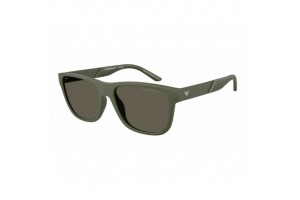 Emporio Armani EA4243 napszemüveg Matte Green - Dark Brown