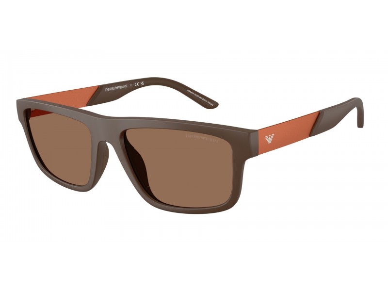 Emporio Armani EA4244U Matte Brown napszemüveg