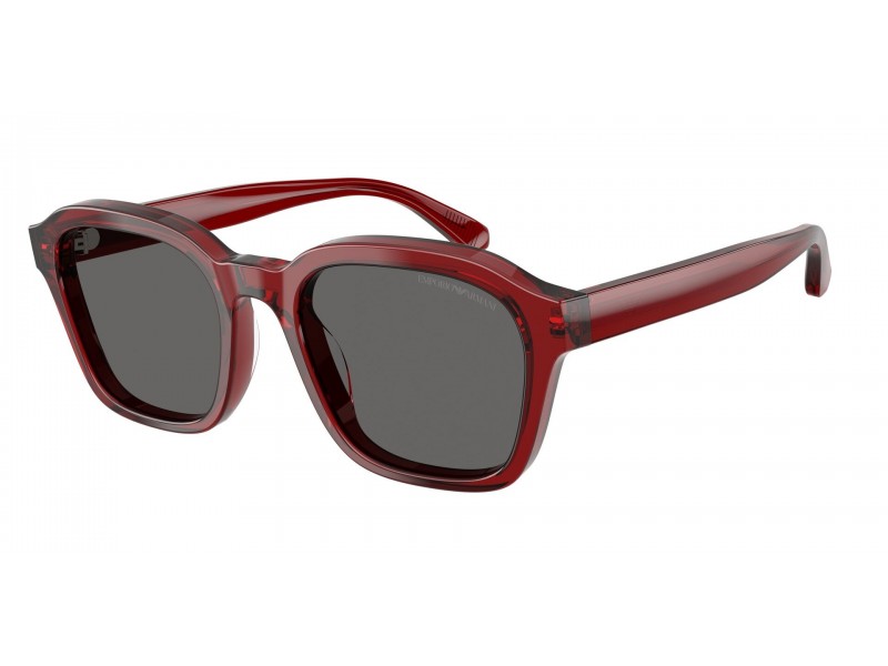 Emporio Armani EA4245U - Shiny Transparent Red Grey