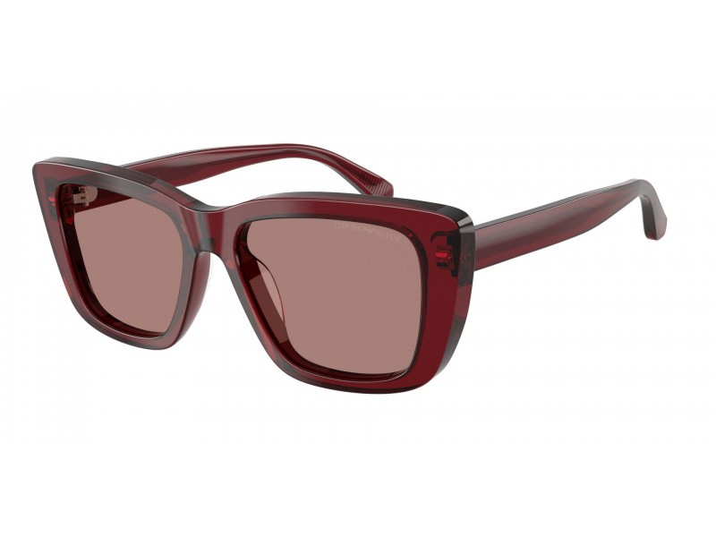 Emporio Armani EA4246U Shiny Transparent Bordeaux napszemüveg