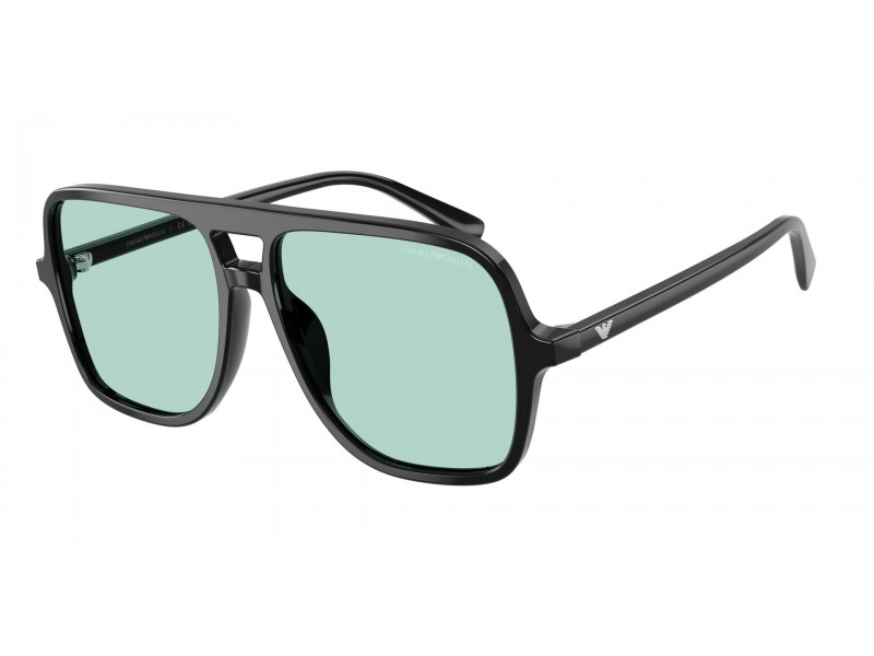 Emporio Armani EA4252U 501765 - Shiny Black / Light Azure