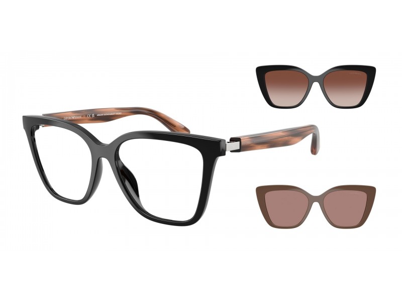 Emporio Armani EA4254U női napszemüveg, fényes fekete