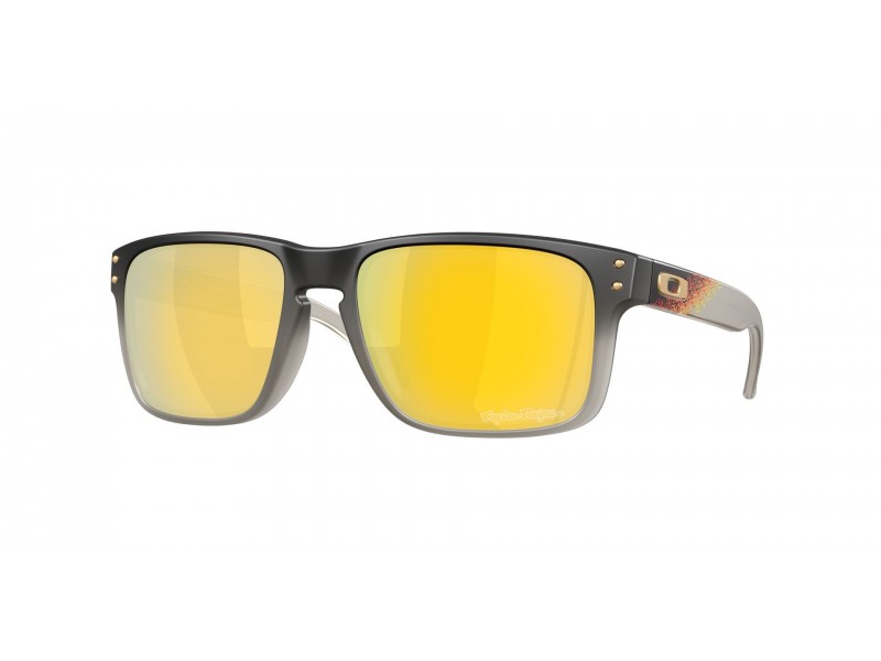 Oakley Holbrook OO9102 Troy Lee Designs Black Fade Prizm 24K
