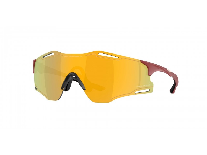 Oakley OO9512D CYBR ZERO Matte Iron Red