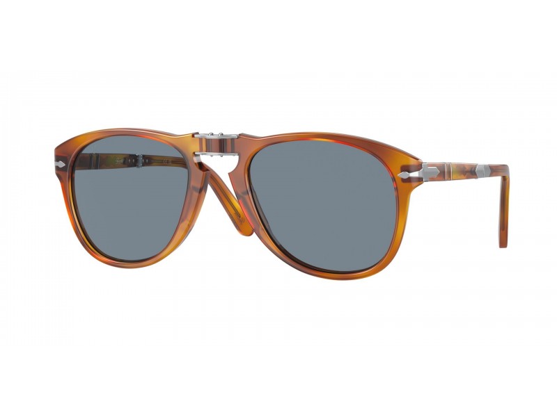 Persol PO0714SM Steve McQueen Light Havana Crystal Blue