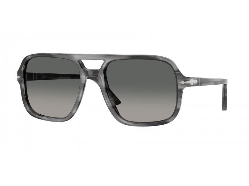 Persol PO3328S 119271 csíkos szürke napszemüveg
