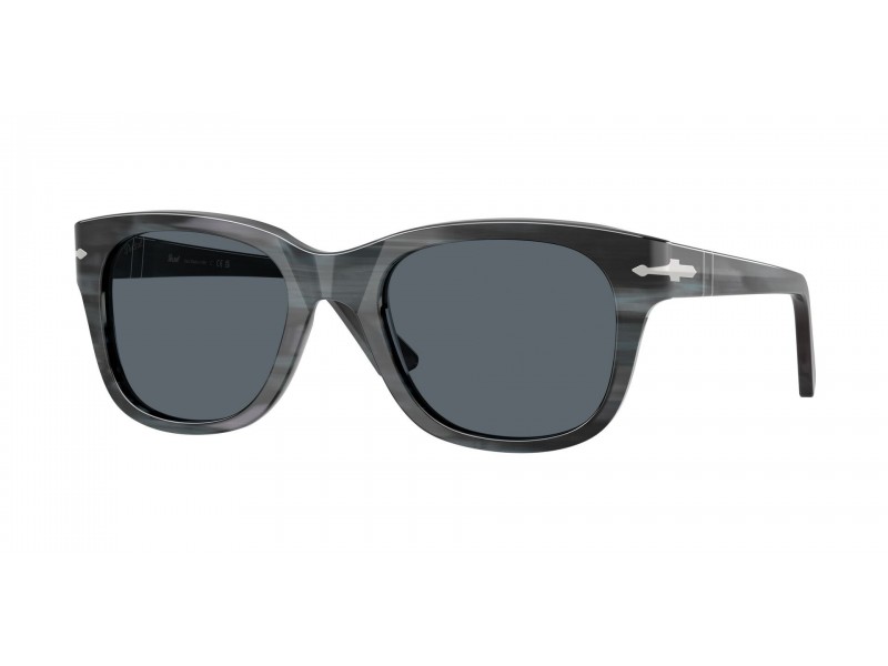 Persol PO3372S 1224R5 - csíkos szürke-kék napszemüveg