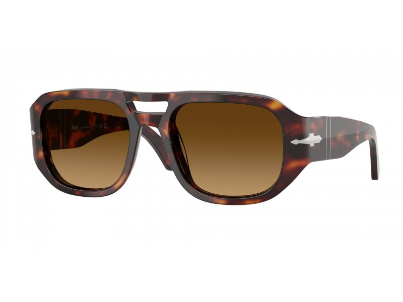 Persol PO3373S VINCENT Havana barna gradient napszemüveg