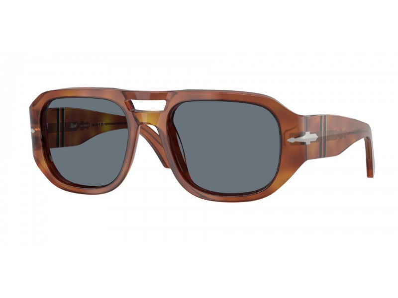 Persol PO3373S VINCENT Terra Di Siena világoskék napszemüveg