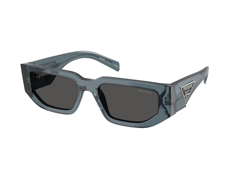 Prada PR 09ZS Transparent Ocean Dark Grey