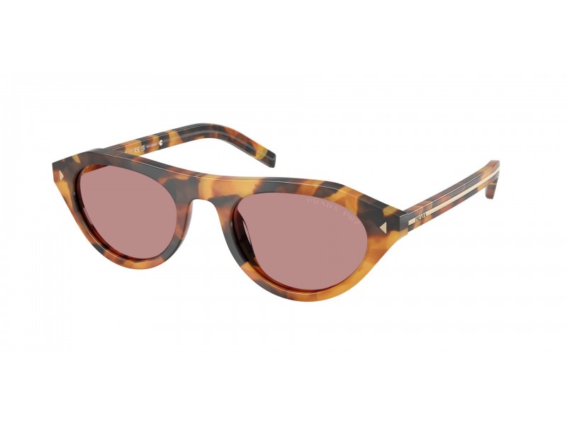 Prada PR B15S Cinnamon Tortoise - Dark Pink lencse