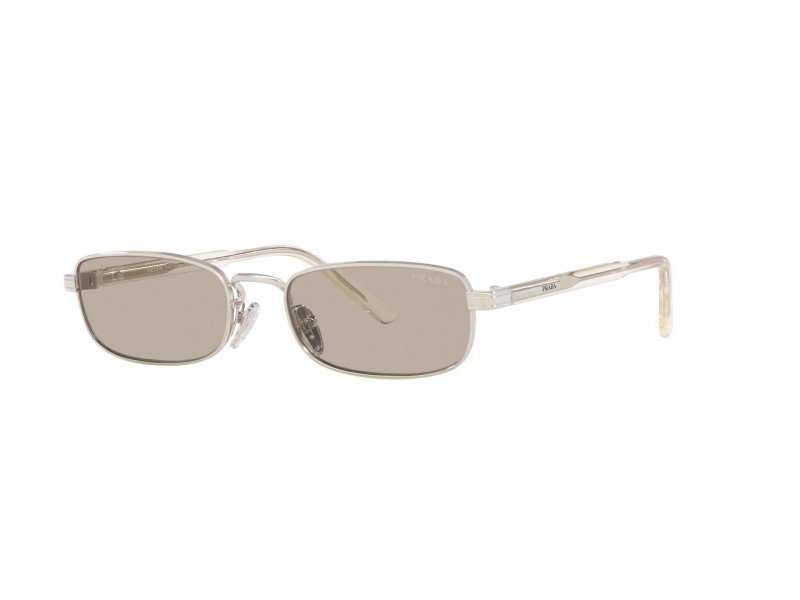 Prada PR B54S 1BC30P - férfi napszemüveg, Silver Light Brown