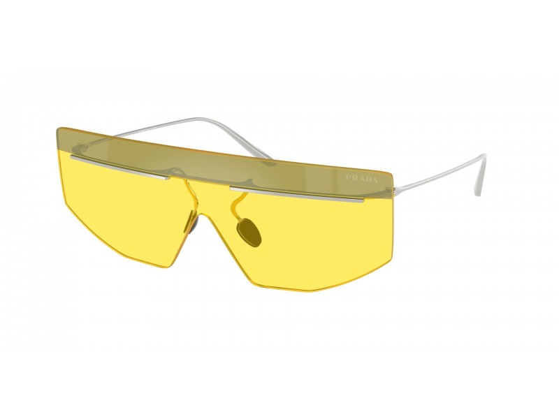 Prada PR B55S 1BC20O férfi napszemüveg Silver Limone