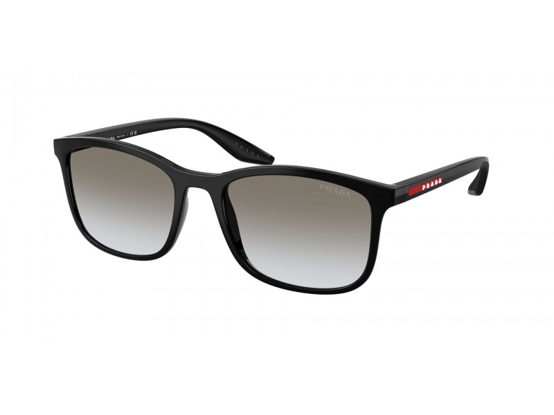 PRADA LINEA ROSSA PS A08S fekete szürke napszemüveg